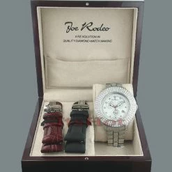 Oversized Iced Out Joe Rodeo Pilot Men's Diamond Watch 11 Carats -Fashion Accessories iced out watches joe rodeo mens diamond watch 11ct p 9277box