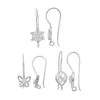 925 Sterling Silver Earring With White Zircon (3x Pairs, 3 Designs) Approx 25x8mm 2 925 Sterling Silver Earring With White Zircon (3x Pairs, 3 Designs) Approx 25x8mm -Fashion Accessories ivvz23