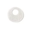 21cts Type A White Jadeite Hollow Carving, Approx 37-38mm, 1pcs -Fashion Accessories ixgp30