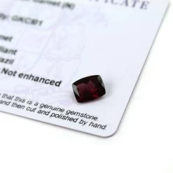 2.2cts Tocantin Garnet 9x7mm Cushion (N)