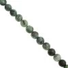 110cts Emerald Graduated Plain Round Approx 5 To 7mm, 39cm Strand -Fashion Accessories jesf64