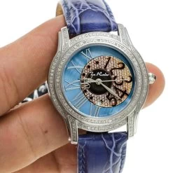 Joe Rodeo Beverly Ladies Diamond Watch 1.35ct Blue -Fashion Accessories joe rodeo beverly ladies diamond watch 135ct blue p 22687 bod3