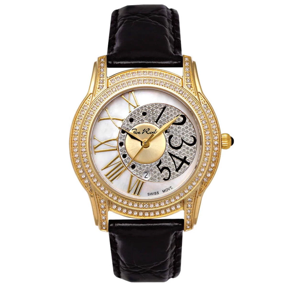 Joe Rodeo Beverly Ladies Diamond Watch 1.35ct Yellow 3 Joe Rodeo Beverly Ladies Diamond Watch 1.35ct Yellow