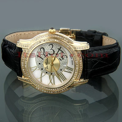 Joe Rodeo Beverly Ladies Diamond Watch 1.35ct Yellow 4 Joe Rodeo Beverly Ladies Diamond Watch 1.35ct Yellow - Image 2