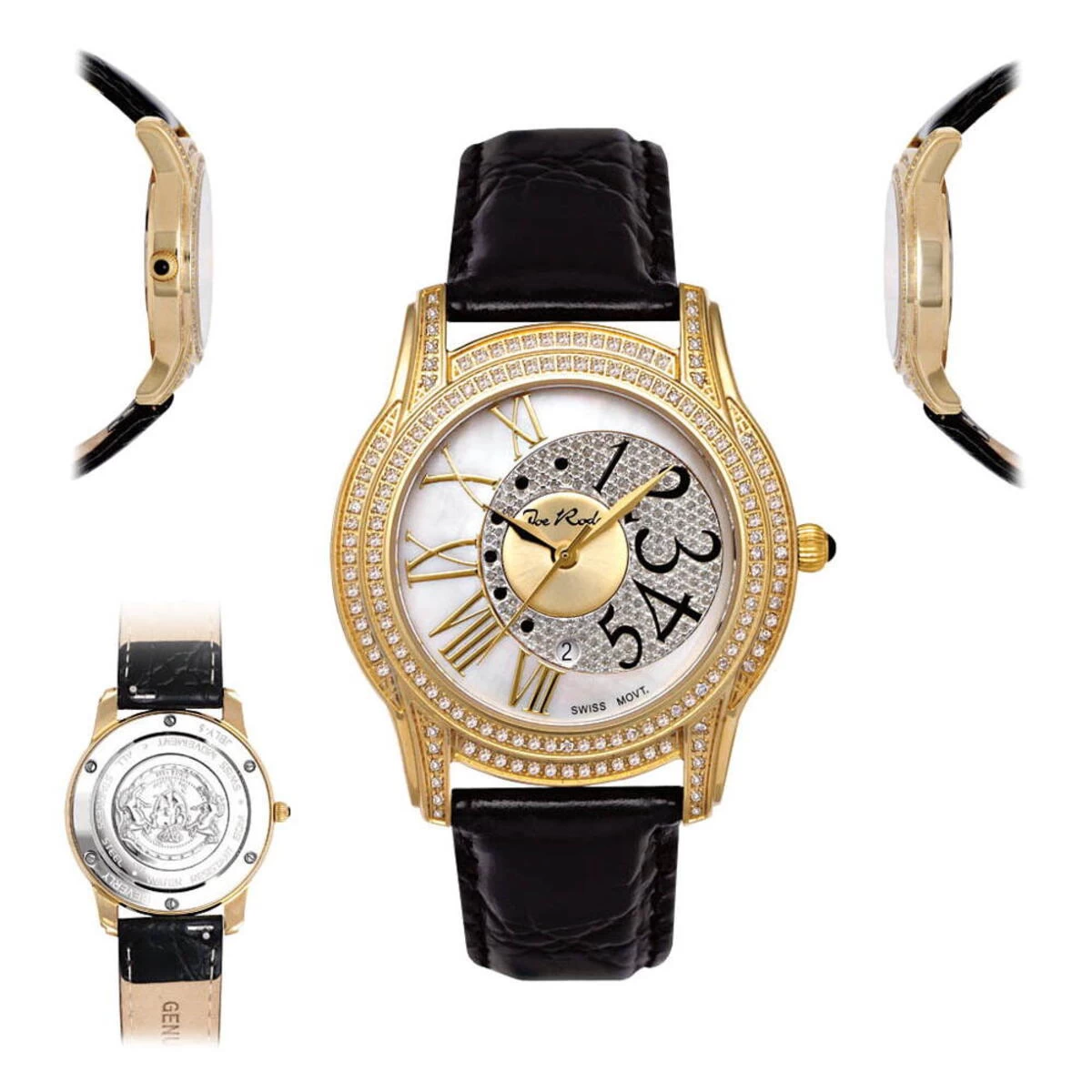 Joe Rodeo Beverly Ladies Diamond Watch 1.35ct Yellow 8 Joe Rodeo Beverly Ladies Diamond Watch 1.35ct Yellow - Image 6