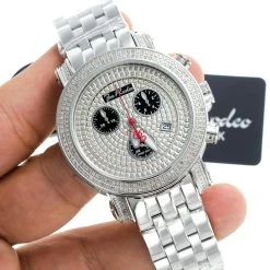 Joe Rodeo Diamond Bezel Jojo Watch 3.50ct Black Dials -Fashion Accessories joe rodeo diamond bezel jojo watch 350ct black dials p 8918 bod3