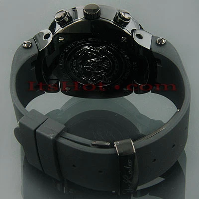 Joe Rodeo Diamond 2.20ct JoJo Master Black Dial Watch 8 Joe Rodeo Diamond 2.20ct JoJo Master Black Dial Watch - Image 6