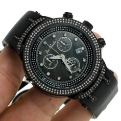 Joe Rodeo Diamond 2.20ct JoJo Master Black Dial Watch 19 Joe Rodeo Diamond 2.20ct JoJo Master Black Dial Watch -Fashion Accessories joe rodeo diamond watches jojo master watch 220ct p 8524 bod3