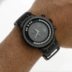 Joe Rodeo Diamond Floating Stones JoJo Master Watch 2.20ct -Fashion Accessories joe rodeo diamond watches jojo master watch 220ct p 8530 bod2