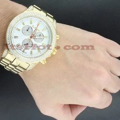 Joe Rodeo Diamond Master Pilot Men's Watch 7ct -Fashion Accessories joe rodeo diamond watches master pilot mens watch 7ct p 35642bod