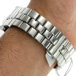 Joe Rodeo Diamond Men's Master Pilot 7.20ct Watch -Fashion Accessories joe rodeo diamond watches mens master pilot 720ct p 35658 back2