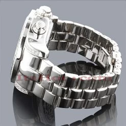 Joe Rodeo Diamond Men's Master Pilot 7.20ct Watch -Fashion Accessories joe rodeo diamond watches mens master pilot 720ct p 35658back