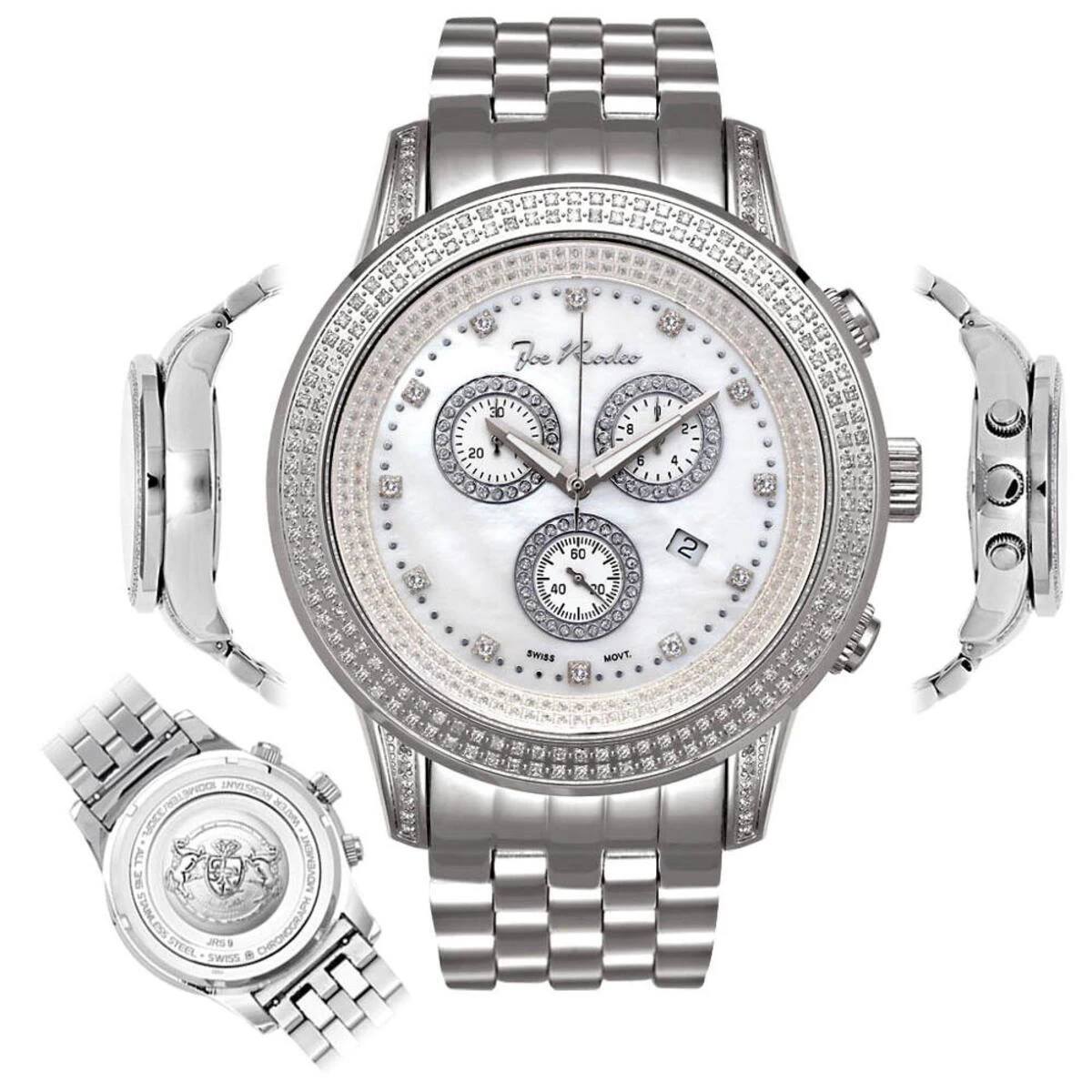 Joe Rodeo Diamond Sicily Model 1.80 Ct Watch 7 Joe Rodeo Diamond Sicily Model 1.80 Ct Watch - Image 5