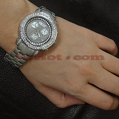 Joe Rodeo Ladies Diamond Watch 3 Carat Rio 5 Joe Rodeo Ladies Diamond Watch 3 Carat Rio - Image 3
