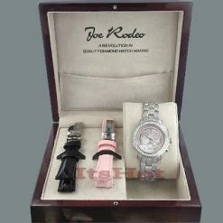 Joe Rodeo JoJo Ladys Diamond Watch 9.50 Ct Rio -Fashion Accessories joe rodeo jojo ladys diamond watch 950 ct rio p 9183box