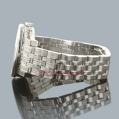 Joe Rodeo Watch With Diamond Band 3.50ct 2000 Men's 5 Joe Rodeo Watch With Diamond Band 3.50ct 2000 Men's - Image 3