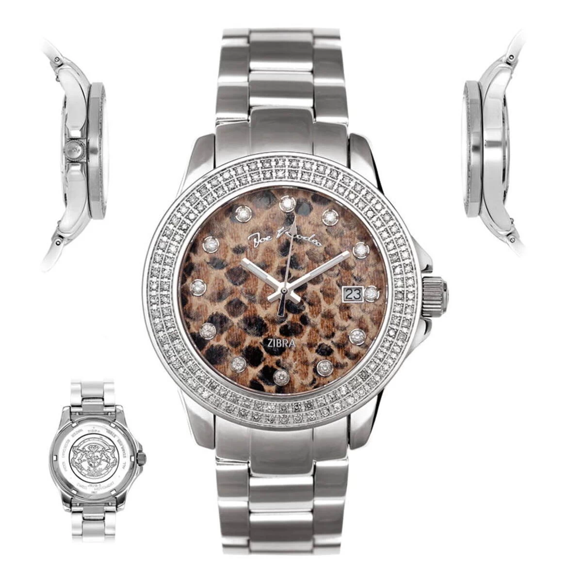 Joe Rodeo Jojo Zibra Ladies Diamond Watch 1.25ct Brown 8 Joe Rodeo Jojo Zibra Ladies Diamond Watch 1.25ct Brown - Image 6