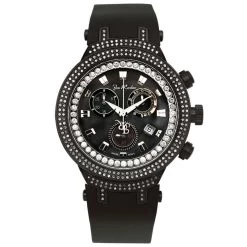 Joe Rodeo Master Men's Diamond Watch 2.20ct Black