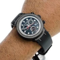 Joe Rodeo Master Men's Diamond Watch 2.20ct Black -Fashion Accessories joe rodeo master mens diamond watch 220ct black p 50017 bod2
