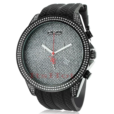 Joe Rodeo Men's Diamond Watch 2.25ct Black Empire 4 Joe Rodeo Men's Diamond Watch 2.25ct Black Empire - Image 2