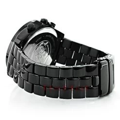 Joe Rodeo Empire Men's Diamond Watch 2.25ct Black -Fashion Accessories joe rodeo watches empire mens diamond watch 225ct black 2