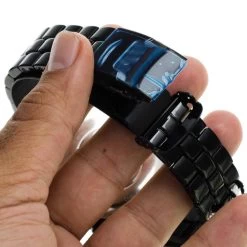 Joe Rodeo Empire Men's Diamond Watch 2.25ct Black -Fashion Accessories joe rodeo watches empire mens diamond watch 225ct black back2