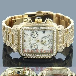 Joe Rodeo Madison Diamond Watch Yellow Gold Plated 10.25ct 14 Joe Rodeo Madison Diamond Watch Yellow Gold Plated 10.25ct -Fashion Accessories joe rodeo watches madison diamond watch 1025ct p 8422