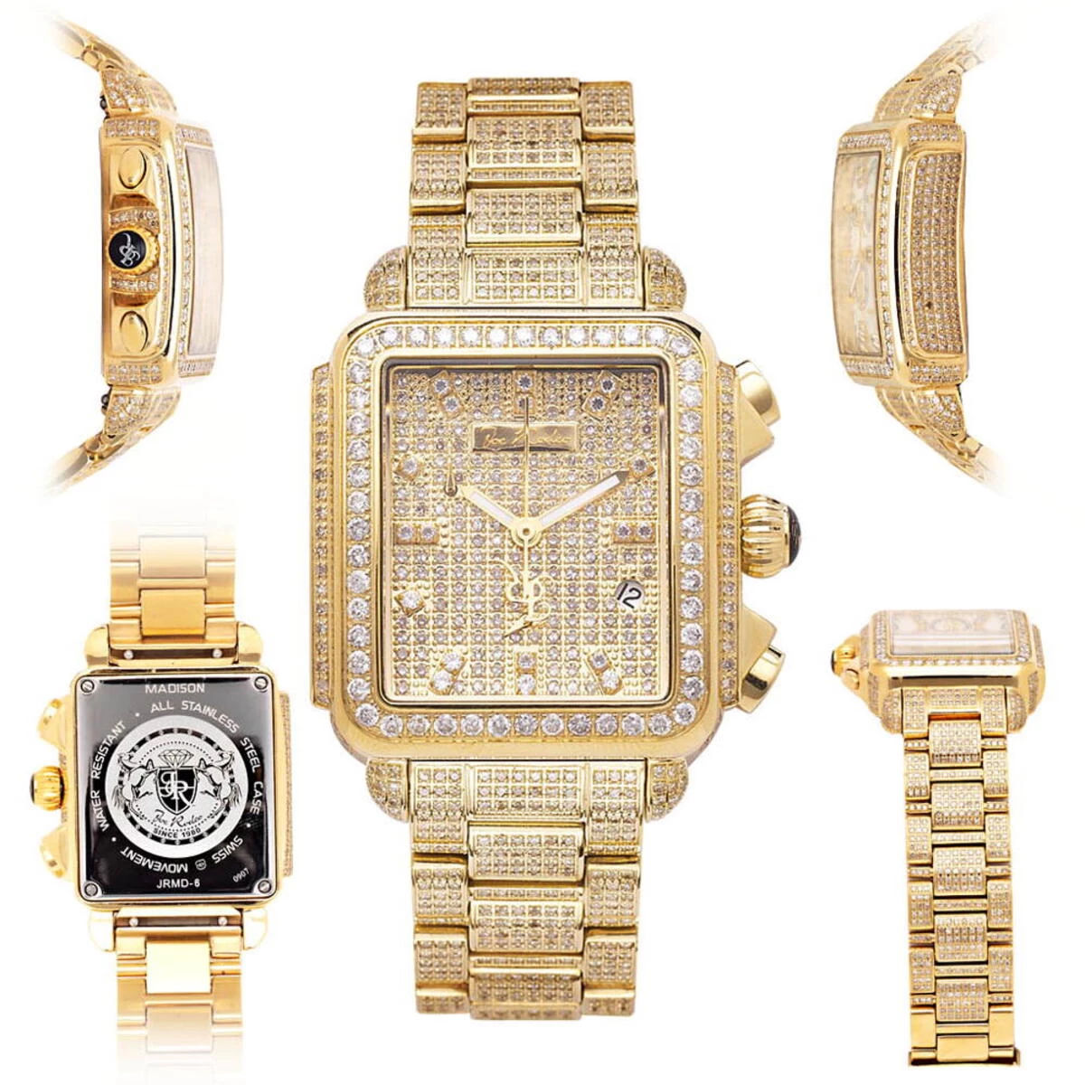 Joe Rodeo Madison Fully Paved Diamond Watch 12c 8 Joe Rodeo Madison Fully Paved Diamond Watch 12c - Image 6