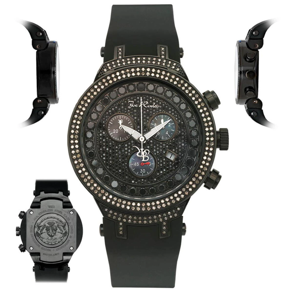 Joe Rodeo Master Diamond Watch 2.20ct 8 Joe Rodeo Master Diamond Watch 2.20ct - Image 6