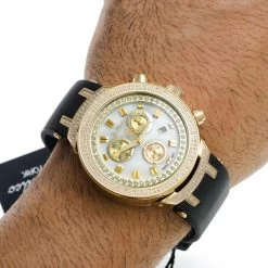 Joe Rodeo Master Men's Diamond Watch 2.20ct Yellow -Fashion Accessories joe rodeo watches master mens diamond watch 220ct yellow p 50016 bod2