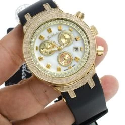Joe Rodeo Master Men's Diamond Watch 2.20ct Yellow -Fashion Accessories joe rodeo watches master mens diamond watch 220ct yellow p 50016 bod3