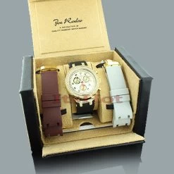 Joe Rodeo Master Men's Diamond Watch 2.20ct Yellow -Fashion Accessories joe rodeo watches master mens diamond watch 220ct yellow p 50016box