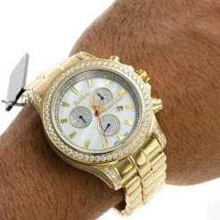 Joe Rodeo Men's Diamond Watch 14.70ct 17 Joe Rodeo Men's Diamond Watch 14.70ct -Fashion Accessories joe rodeo watches mens diamond watch 1470ct p 35656 bod2