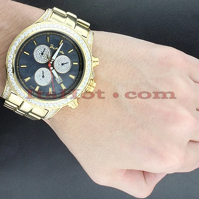 Diamond Joe Rodeo 7.20 Carat Men's Watch Master Pilot 6 Diamond Joe Rodeo 7.20 Carat Men's Watch Master Pilot - Image 4