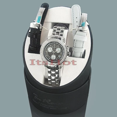 Joe Rodeo Women's Diamond Watch 1.25ct Rio Black MOP 7 Joe Rodeo Women's Diamond Watch 1.25ct Rio Black MOP - Image 5