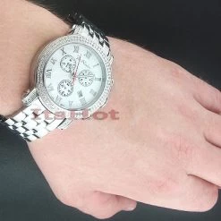 JoJo Joe Rodeo Men's Diamond Watch 1.75ct White MOP -Fashion Accessories jojo joe rodeo mens diamond watch 175ct white mop p 8729bod 2410