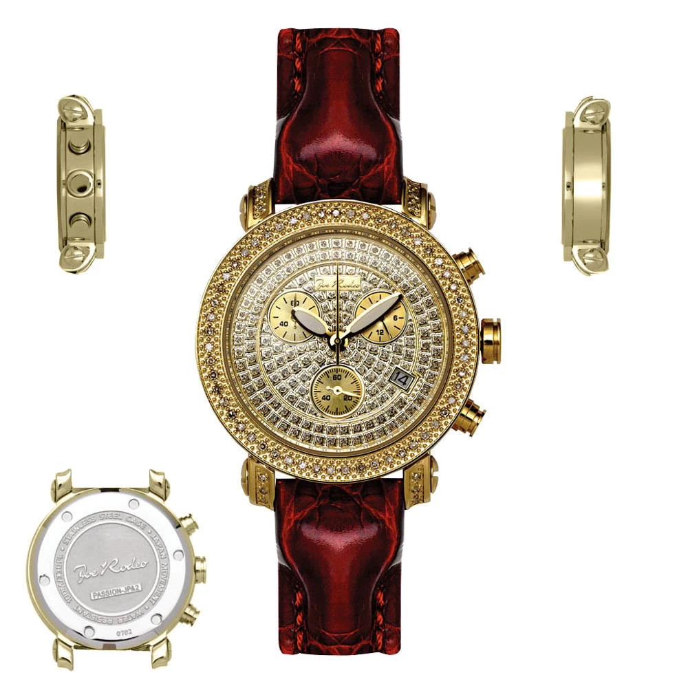 JoJo Joe Rodeo Women's Diamond Watch 0.60ct Yellow Gold 8 JoJo Joe Rodeo Women's Diamond Watch 0.60ct Yellow Gold - Image 6