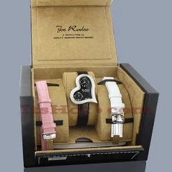 JoJo Ladys Diamond Joe Rodeo Heart Watch 1.4ct Sahara -Fashion Accessories jojo ladys diamond joe rodeo heart watch 14ct sahara p 8589box