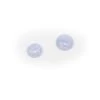 20cts Blue Lace Agate Round Cabochons Approx 14 X 16mm (Set Of 2) -Fashion Accessories kipo72