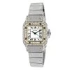 Cartier Santos Diamond Watch For Women 18k Gold & Streel Two-Tone 24mm Case 1 Cartier Santos Diamond Watch For Women 18k Gold & Streel Two-Tone 24mm Case -Fashion Accessories ladies cartier panthere mini 18k gold steel two tone vintage diamond watch 1ct 968917 968918 main