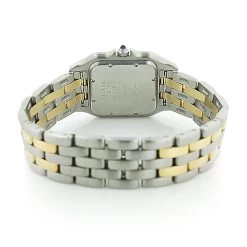 27mm Ladies Cartier Panthere Mini 18K Gold & Steel Two-Tone Diamond Watch -Fashion Accessories ladies cartier panthere mini 18k gold steel two tone vintage diamond watch 1ct 2