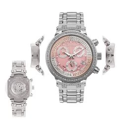 Ladies Diamond Watch 0.90ct Joe Rodeo Master Pink -Fashion Accessories ladies diamond watch 090ct joe rodeo master pink p 8530 main2