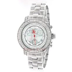 Ladies Joe Rodeo JoJo Diamond Watch 2ct Rio White MOP -Fashion Accessories ladies joe rodeo jojo diamond watch 3ct rio white mop p 8616 4 6161
