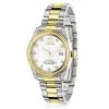 Ladies Luxurman Tribeca Two Tone Yellow Gold Plated Diamond Watch 1.5ct -Fashion Accessories ladies luxurman tribeca two tone gold plated diamond watch 15ct main