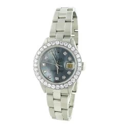 Ladies Rolex Datejust Diamond Watch 2.70ct