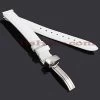 White Leather Joe Rodeo Watch Strap 14mm White 2 White Leather Joe Rodeo Watch Strap 14mm White -Fashion Accessories leather watch bands joe rodeo watch strap 14mm white p 39786