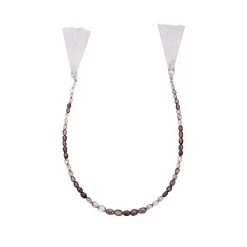 22cts Natural Mogok Burmese Purple Spinel Graduated Plain Oval Approx 2.5x3 To 4.5x6mm, 25cm Strand -Fashion Accessories lmgz80 1