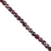 65cts Ruby Faceted Cubes Approx 4mm, 38cm Strand 1 65cts Ruby Faceted Cubes Approx 4mm, 38cm Strand -Fashion Accessories ltgp72