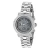 Luxurman Diamond Plated Platinum Watch 2ct 2 Luxurman Diamond Plated Platinum Watch 2ct -Fashion Accessories luxurman diamond watches ladies steel bracelet watch 2ct p 49200