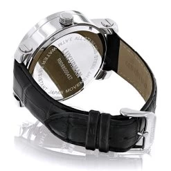 Luxurman Diamond Men's VS Diamond Watch .18ct -Fashion Accessories luxurman diamond watches mens vs diamond watch 18ct p 9696back